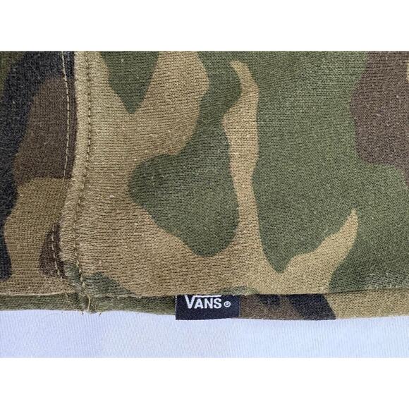 VANS Men's Classic Pullover Camo Hoodie Size M - Picture 10 of 13